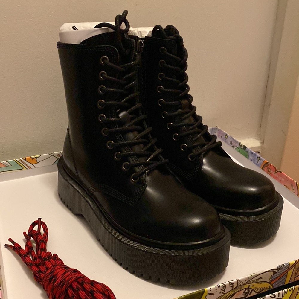 Jeffrey Campbell Lace up Ankle Boots